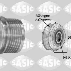 Alternator - sprzęgło jednokierunkowe SASIC 1674001 Hit cenowy