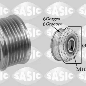 Alternator - sprzęgło jednokierunkowe SASIC 1676011 Ograniczona ilość