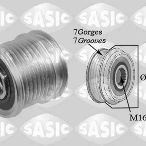Oferta czasowa Alternator - sprzęgło jednokierunkowe SASIC 1676019