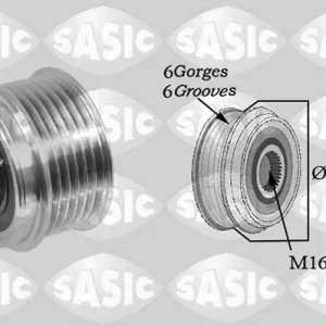 Alternator - sprzęgło jednokierunkowe SASIC 1676020 Rabat