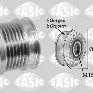 Oferta czasowa Alternator - sprzęgło jednokierunkowe SASIC 1676023