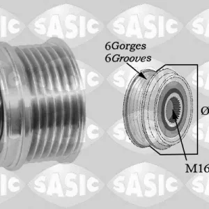 Alternator - sprzęgło jednokierunkowe SASIC 1676029 Szybka dostawa