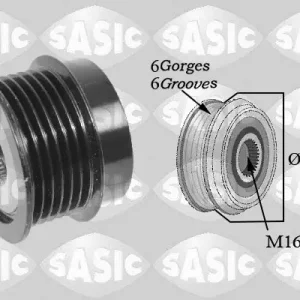 Alternator - sprzęgło jednokierunkowe SASIC 1676030 Szybka wysyłka
