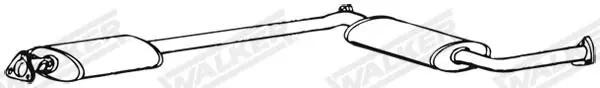 Tłumik środkowy WALKER 16853 Kup online
