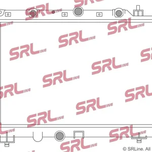 Chłodnica, układ chłodzenia silnika SRLINE 634008-3 Promocja