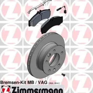Zestaw do hamulców, hamulce tarczowe ZIMMERMANN 640.4302.00 Oferta