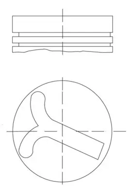 Ekspresowa dostawa Tłok MAHLE 640 57 02