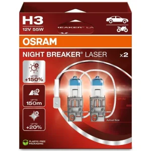 Żarówka, reflektor dalekosiężny AMS-OSRAM 64151NL-2HB Niska cena