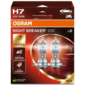 Żarówka, reflektor dalekosiężny AMS-OSRAM 64210NB220-2HB Hit sprzedaży