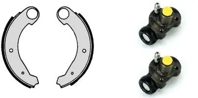 Zestaw szczęk hamulcowych BREMBO H 61 008 Najlepsza cena
