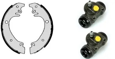 Kup online Zestaw szczęk hamulcowych BREMBO H 61 028