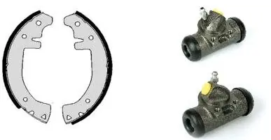 Hit cenowy Zestaw szczęk hamulcowych BREMBO H 68 001