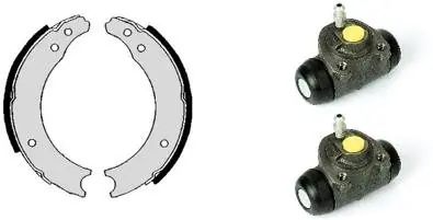 Oferta Zestaw szczęk hamulcowych BREMBO H 68 002