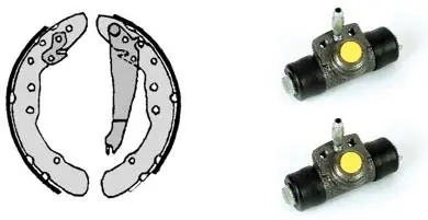 Zestaw szczęk hamulcowych BREMBO H 85 034 Darmowy zwrot