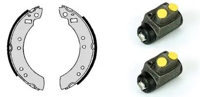 Promocja Zestaw szczęk hamulcowych BREMBO H 86 001