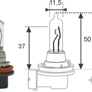 Szybka wysyłka Żarówka, reflektor dalekosiężny MAGNETI MARELLI 002548100000