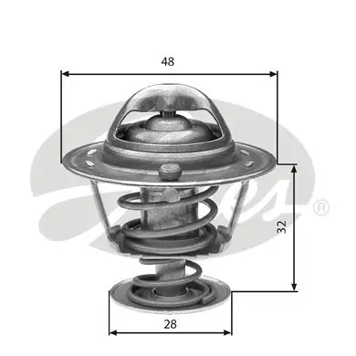 Cena promocyjna Termostat GATES TH32576G1 2120077A00