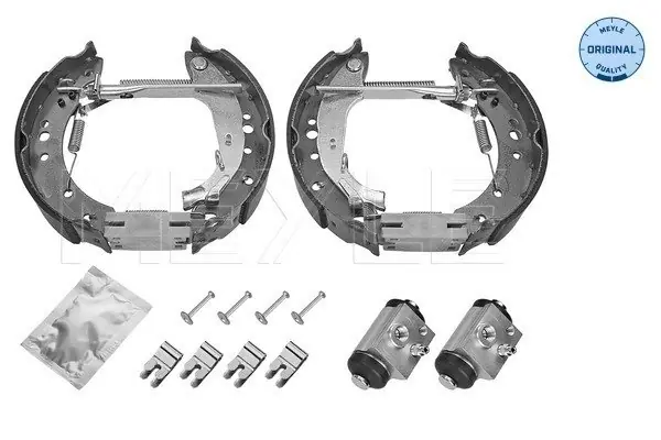Tylko do końca tygodnia ZESTAW SZCZĘK HAM. CITROEN C2/C3 1,1-1,6 16V 02-12 KPL. Z CYLINDERKAMI